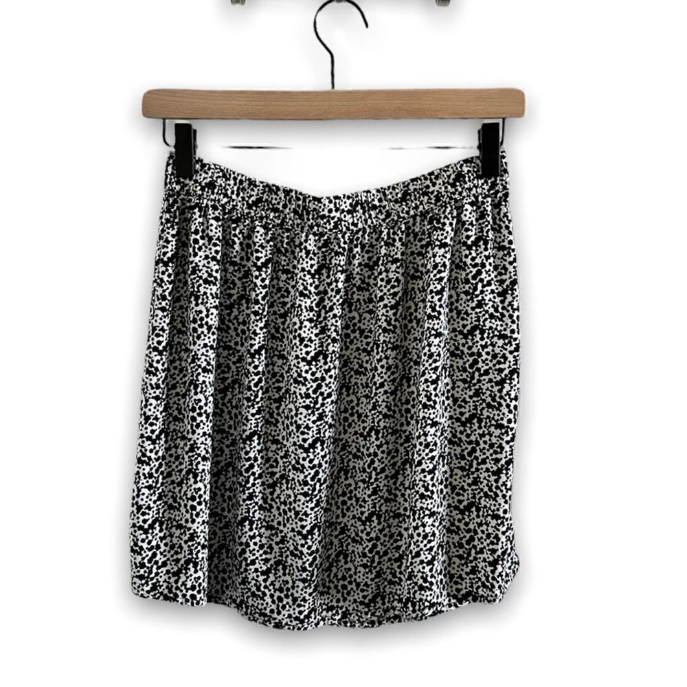 Abound Cow Print Mini Skirt - Picture 3 of 7
